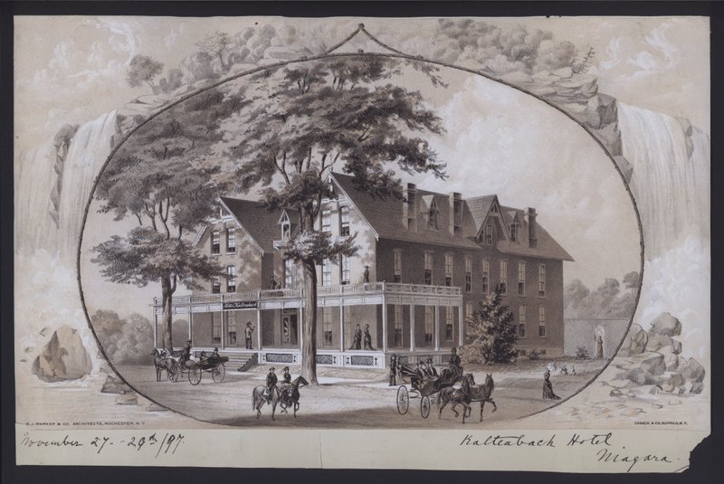 Hotel Kaltenbach, Niagara, New York, VS, c1897 door American School
