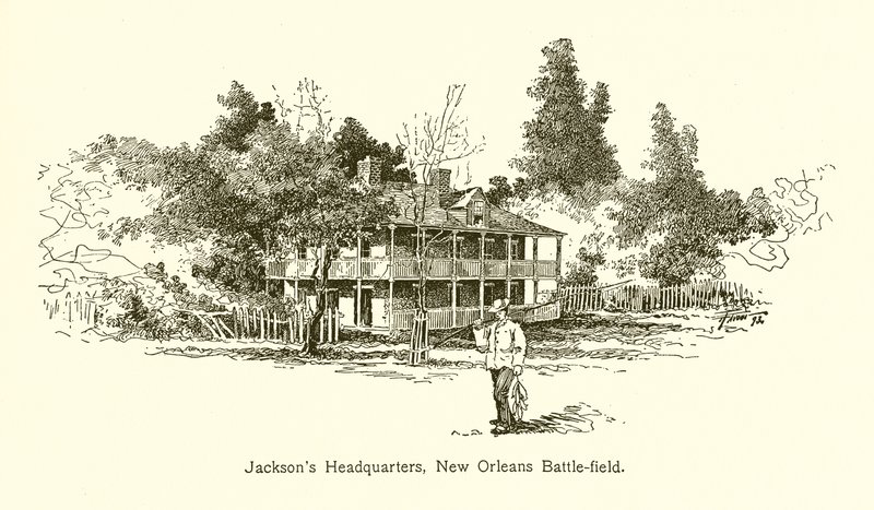 Hoofdkwartier van Jackson, New Orleans Slagveld door American School