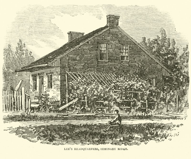 Lees hoofdkwartier, Seminary Ridge door American School