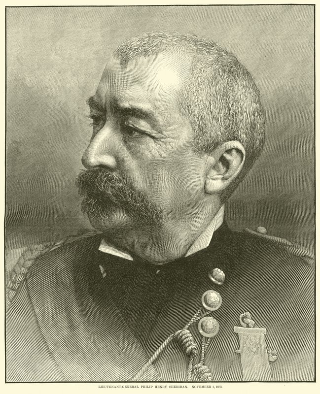 Luitenant-generaal Philip Henry Sheridan, 1 november 1883, mei 1864 door American School