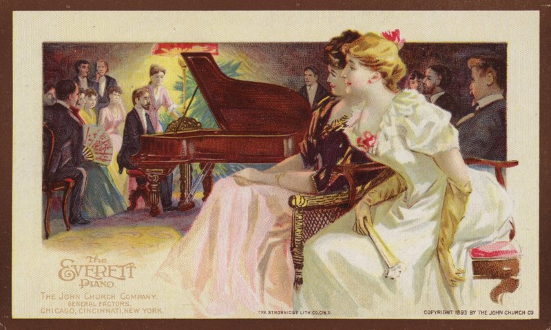 Luisteren naar een pianorecital door American School