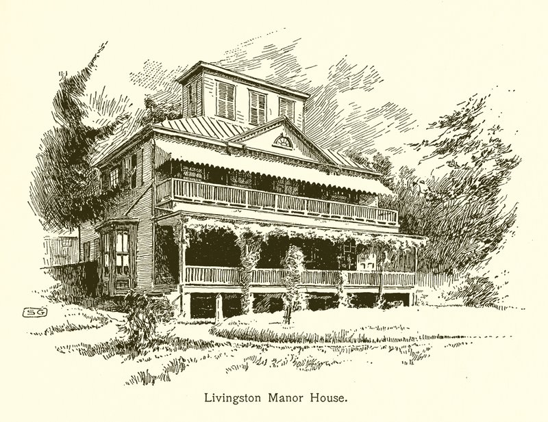 Livingston Manor Huis, Washington in New York door American School