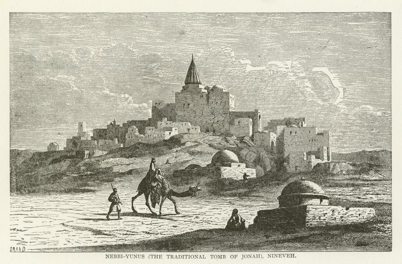 Nebbi-Yunus (het traditionele graf van Jona), Nineveh door American School