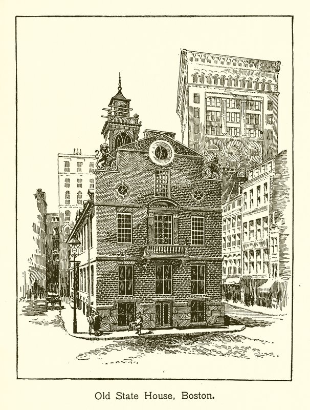 Oude Staatshuis, Boston door American School