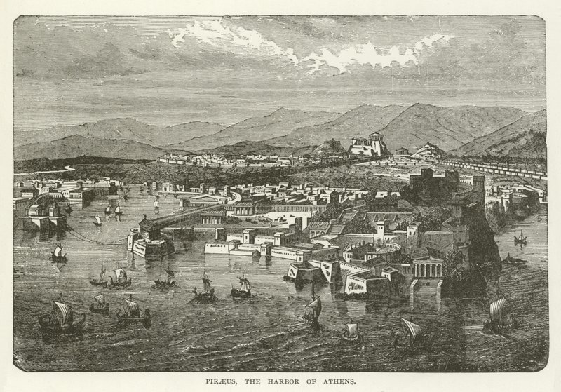 Piraeus, de haven van Athene door American School