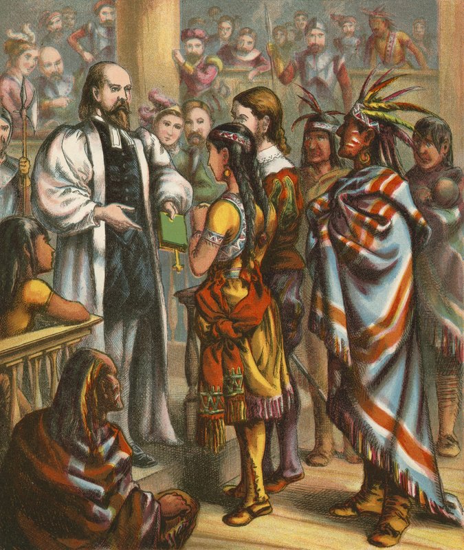 Pocahontas door American School