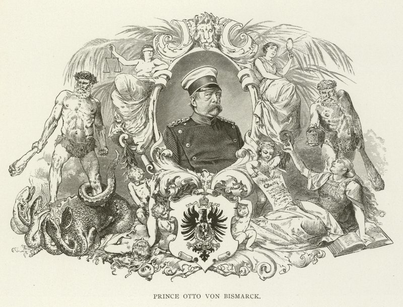 Prins Otto von Bismarck door American School