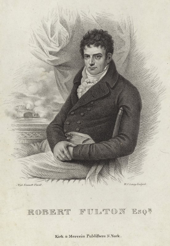 Robert Fulton door American School