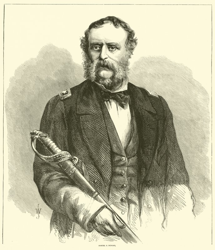 Samuel F Dupont, januari 1863 door American School