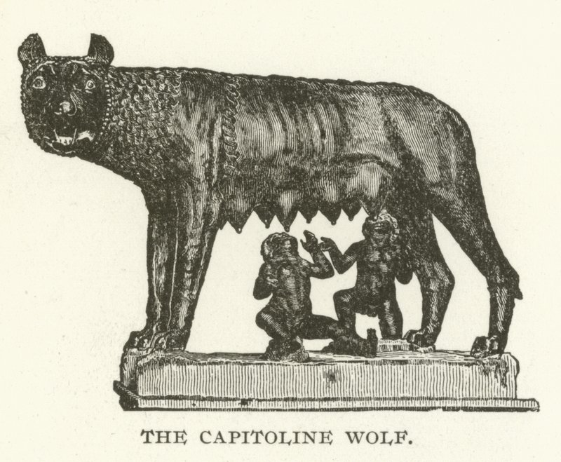 De Capitolijnse Wolf door American School