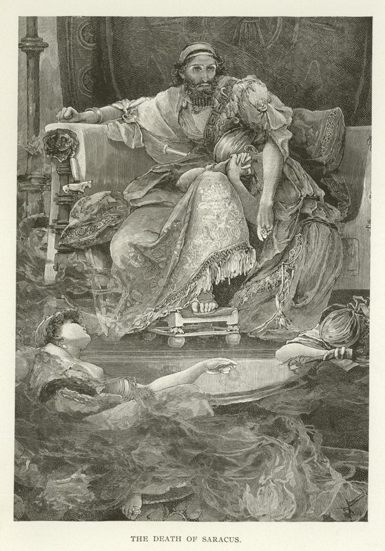 De dood van Saracus door American School