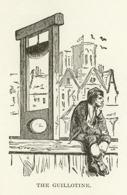 De guillotine door American School