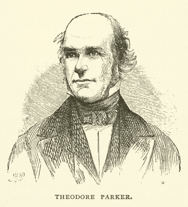 Theodore Parker, Amerikaanse Unitarische predikant, Transcendentalist en abolitionist door American School