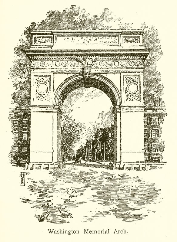 Washington Memorial Arch door American School