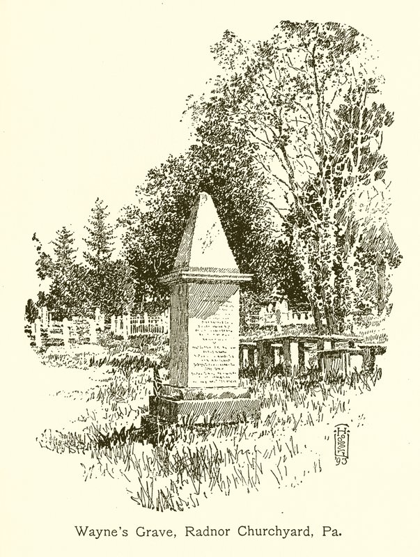 Waynes Graf, Radnor Kerkhof, Pa door American School