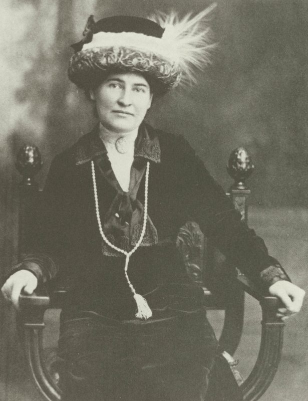 Willa Cather, ca.1910 (gravure) door American School