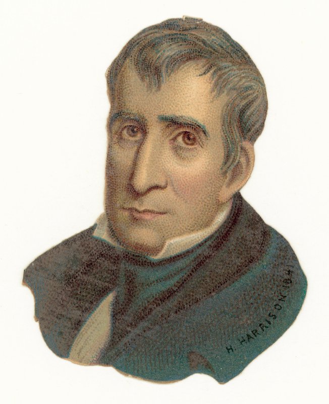 William Henry Harrison door American School