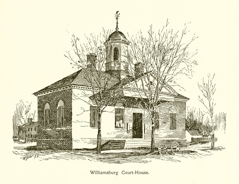 Williamsburg gerechtsgebouw door American School
