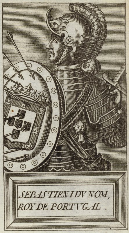 Koning Sebastian I van Portugal door Andre Thevet
