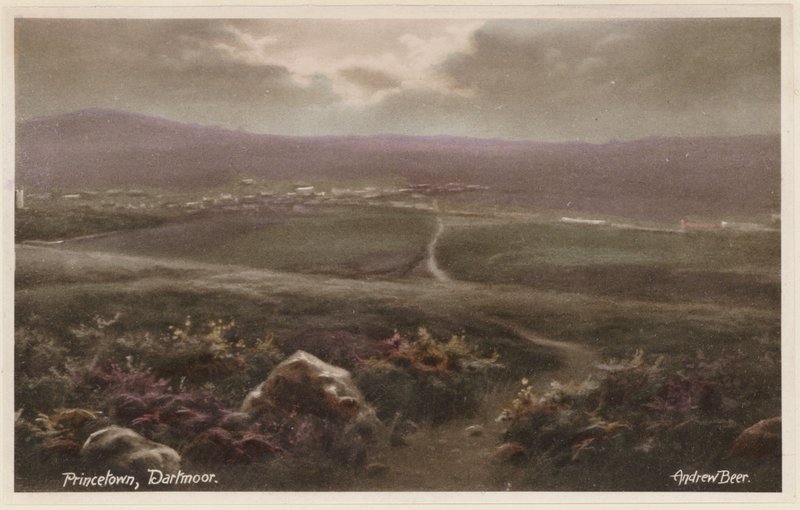 Princetown, Dartmoor (kleurenfoto) door Andrew Beer