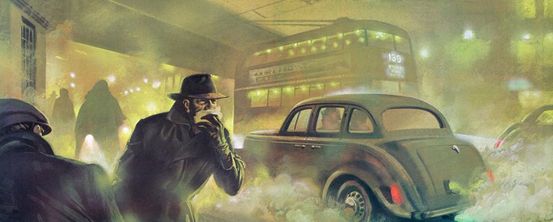 Londense smog door Andrew Howat