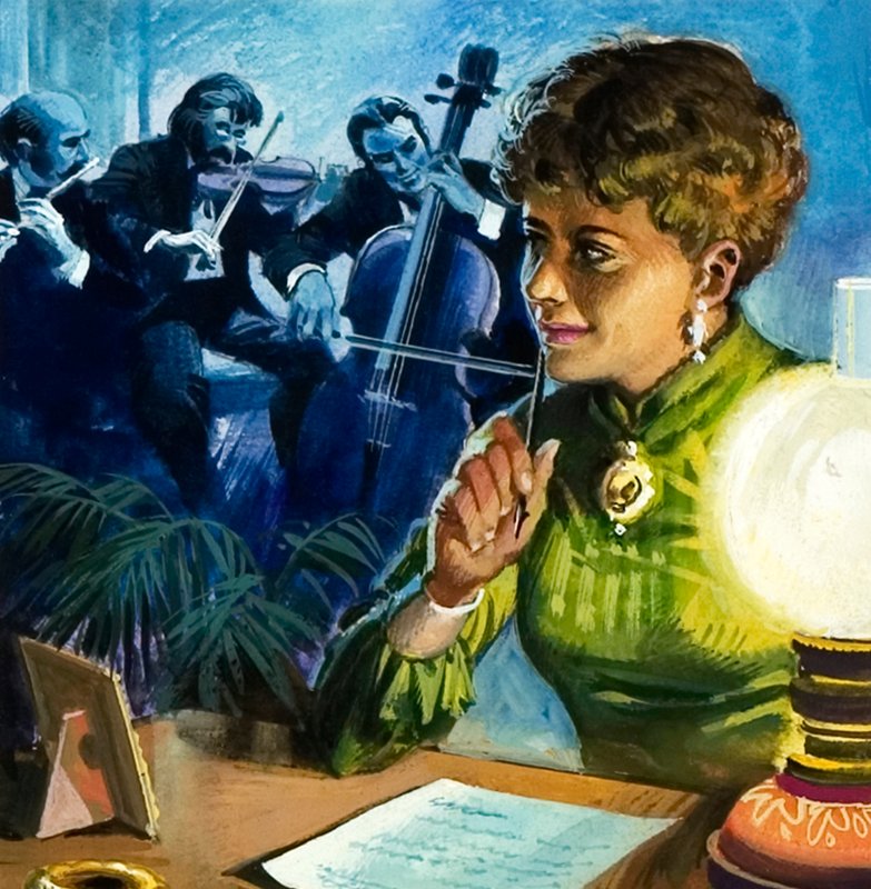 Nedejda met Meck door Andrew Howat