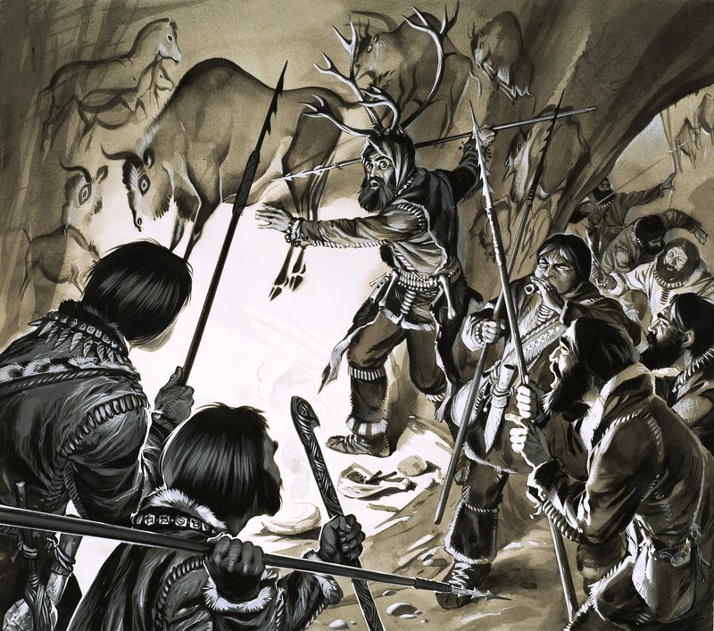 Jagen -- door magie! door Angus McBride