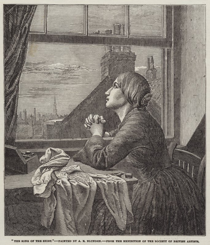 Het lied van het hemd door Anna E. Blunden