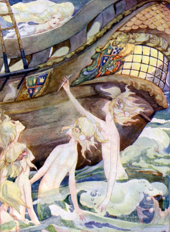 De kleine zeemeermin door Anne after Anderson
