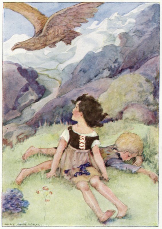 Heidi zag de grootste vogel die ze ooit had gezien door Anne (after) Anderson