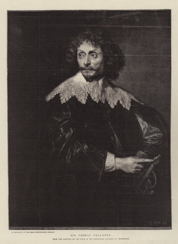 Sir Thomas Chaloner door Anthony van Dyck