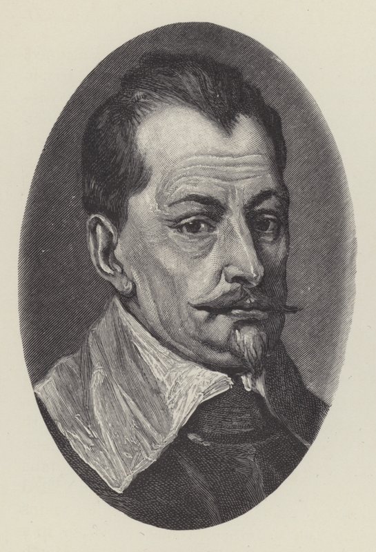 Albrecht von Wallenstein, Boheemse generaal van de Dertigjarige Oorlog door Anthony van after Dyck