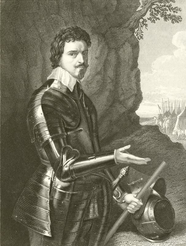Graaf van Strafford door Anthony van Dyck