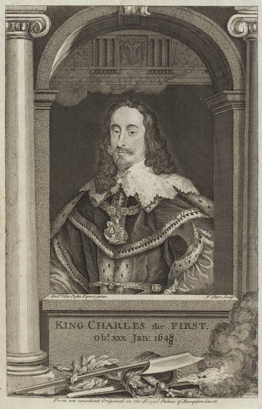 Portret van Karel I van Engeland door Anthony van Dyck