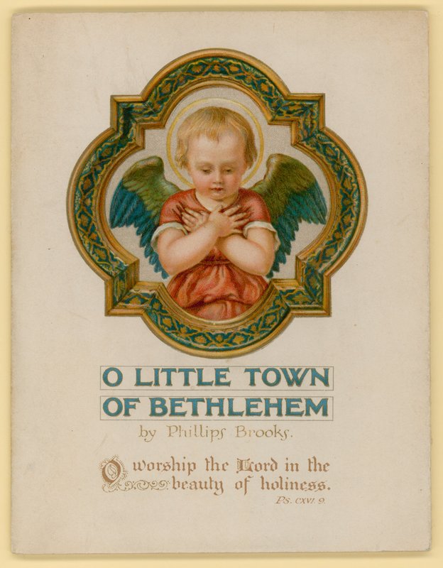Illustratie voor O Little Town Of Bethlehem door Archibald Henning
