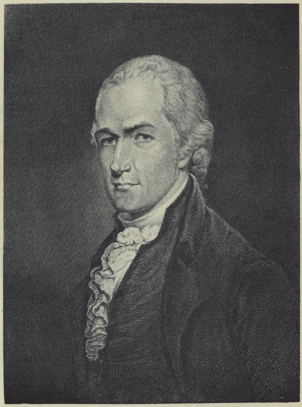 Alexander Hamilton (fotogravure) door Archibald Robertson