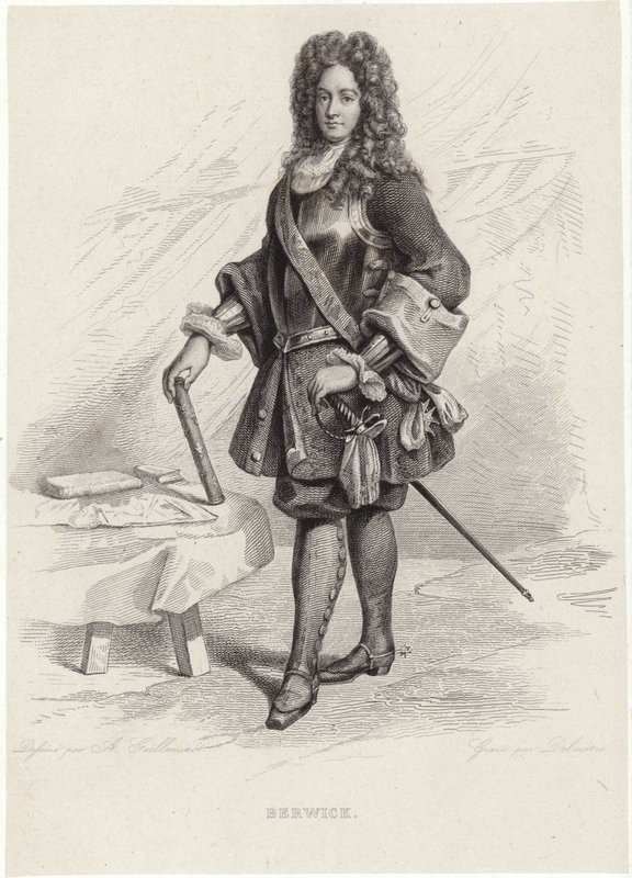 Portret van James Fitzjames, hertog van Berwick door Armand Guilleminot