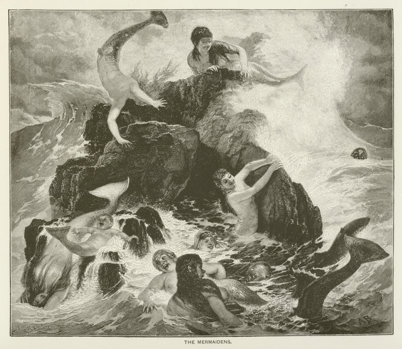 De Zeemeerminnen door Arnold Böcklin