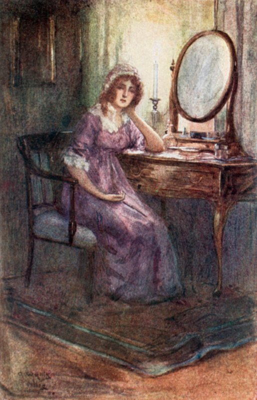 Illustratie voor Emma door Jane Austen door Arthur Wallis Mills