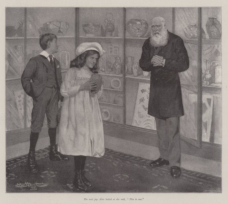 De verkoop van antiquiteiten, door E Nesbit door Arthur Herbert Buckland