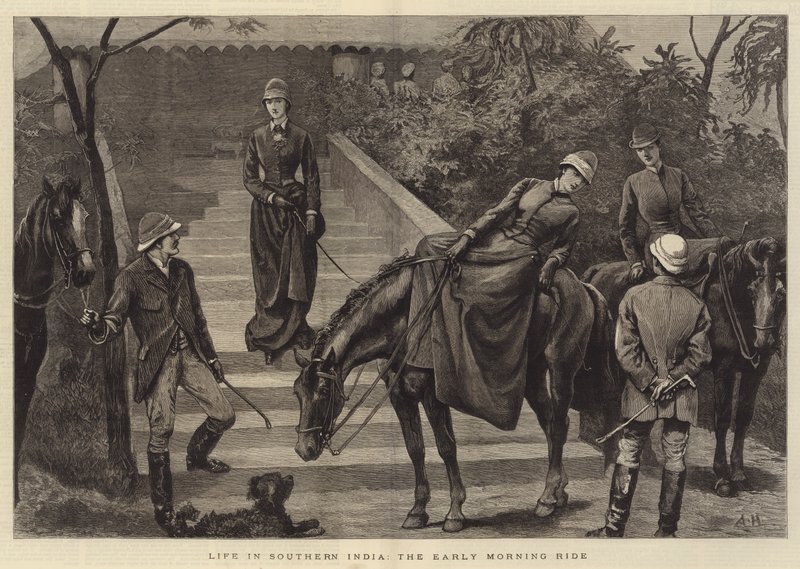 Leven in Zuid-India, de Vroege Ochtendrit door Arthur Hopkins