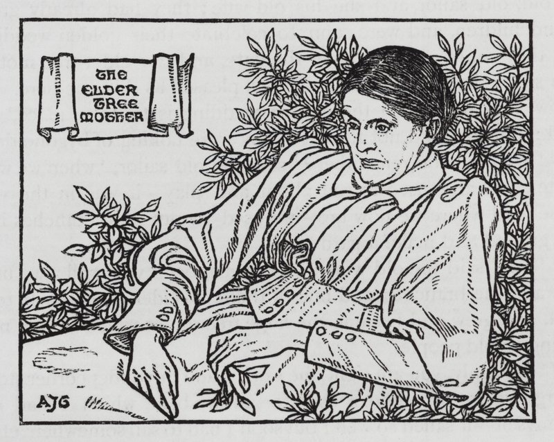 Hans Christian Andersen: De kleine vlierboommoeder door Arthur Joseph Gaskin