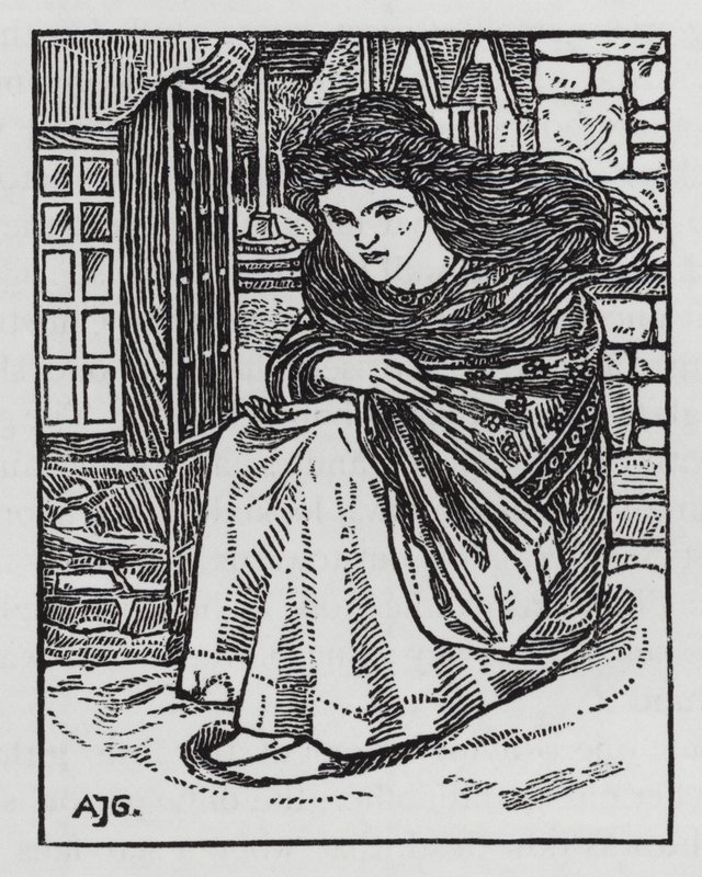 Hans Christian Andersen: Het Meisje met de Zwavelstokjes door Arthur Joseph Gaskin