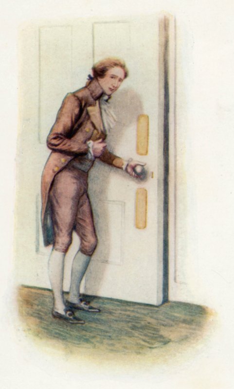 Illustratie voor Trots en Vooroordeel door Jane Austen door Arthur Wallis Mills