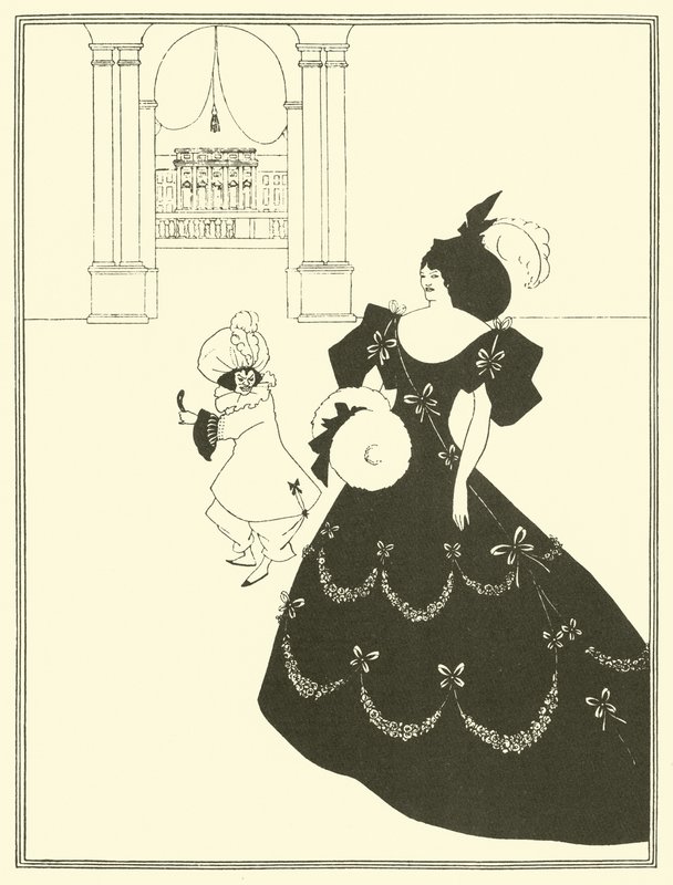 Komedieballet van marionetten door Aubrey Beardsley