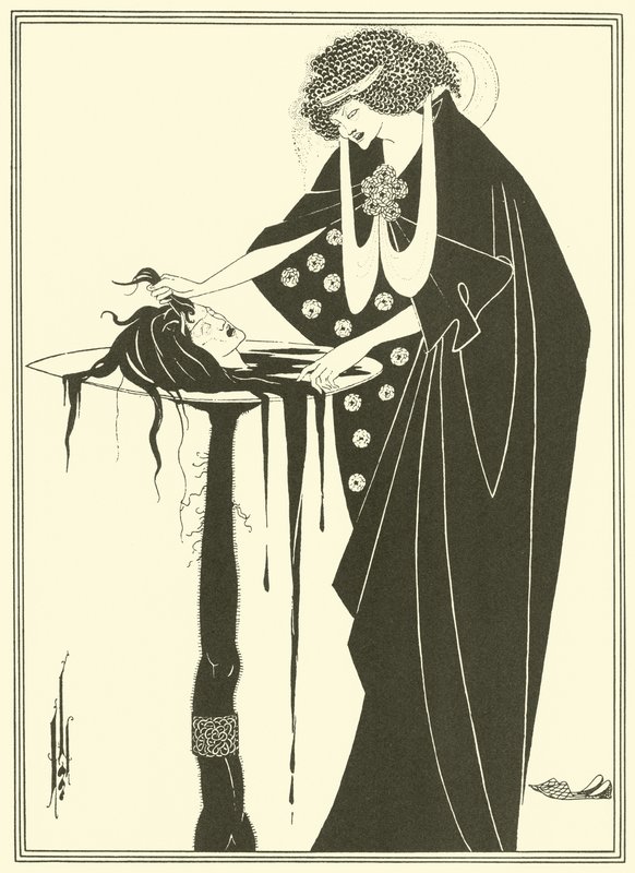 De beloning van de danseres door Aubrey Beardsley