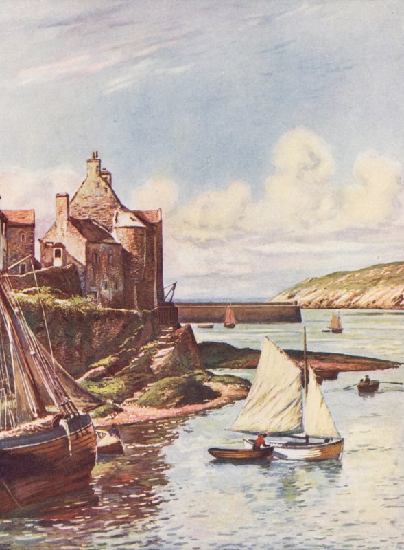 Frankrijk: Le Port Du Conquet door Auguste Gerardin