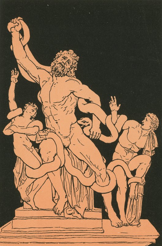 Laocoon door Bartolomeo Pinelli