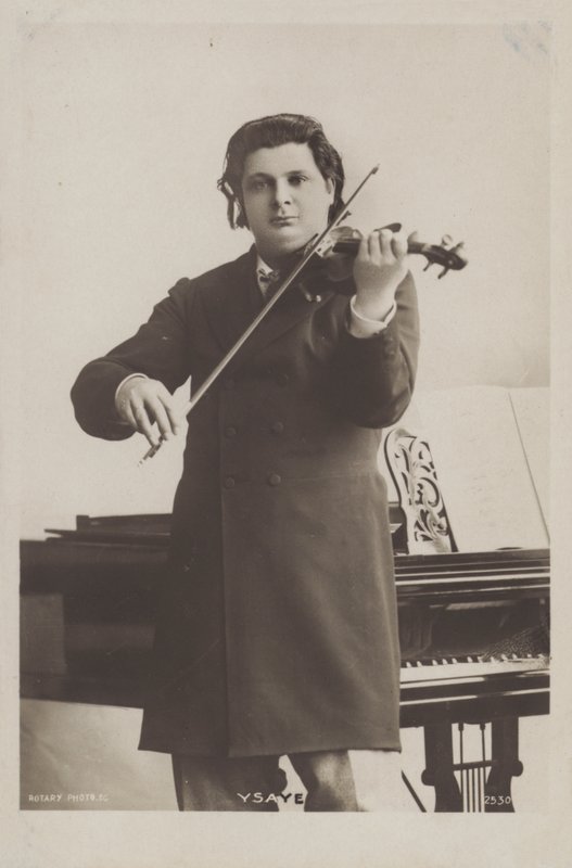 Eugene Ysaye, Belgische violist, componist en dirigent door Belgian Photographer