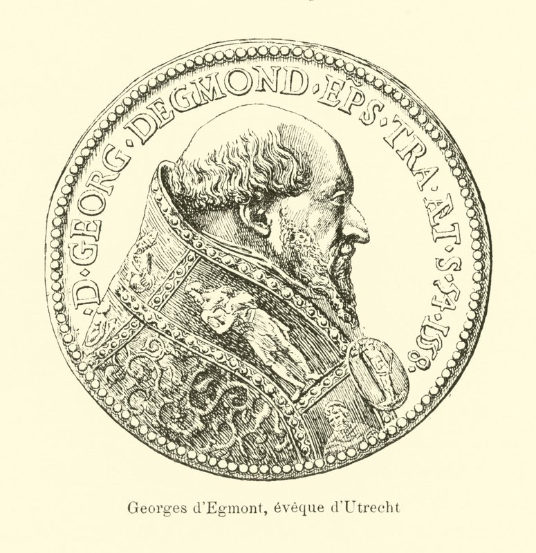 George van Egmond, bisschop van Utrecht door Belgian School
